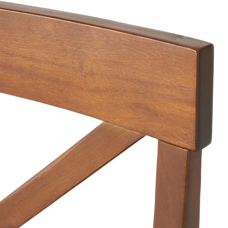 Chaise de salle à manger Rovie en bois d'acacia (lot de 2) par Christopher Knight Home