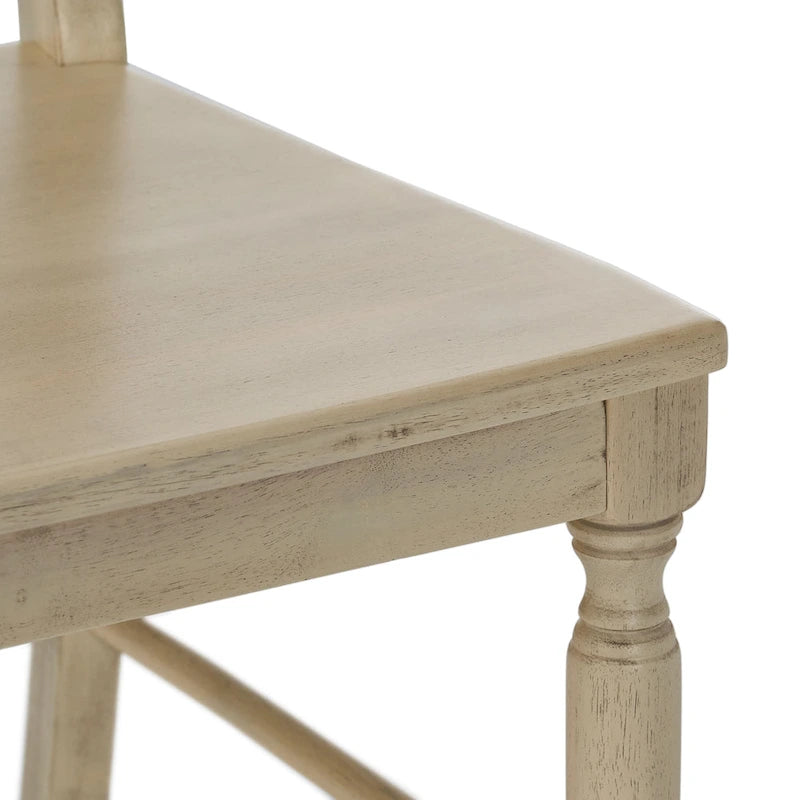 Chaise de salle à manger Rovie en bois d'acacia (lot de 2) par Christopher Knight Home