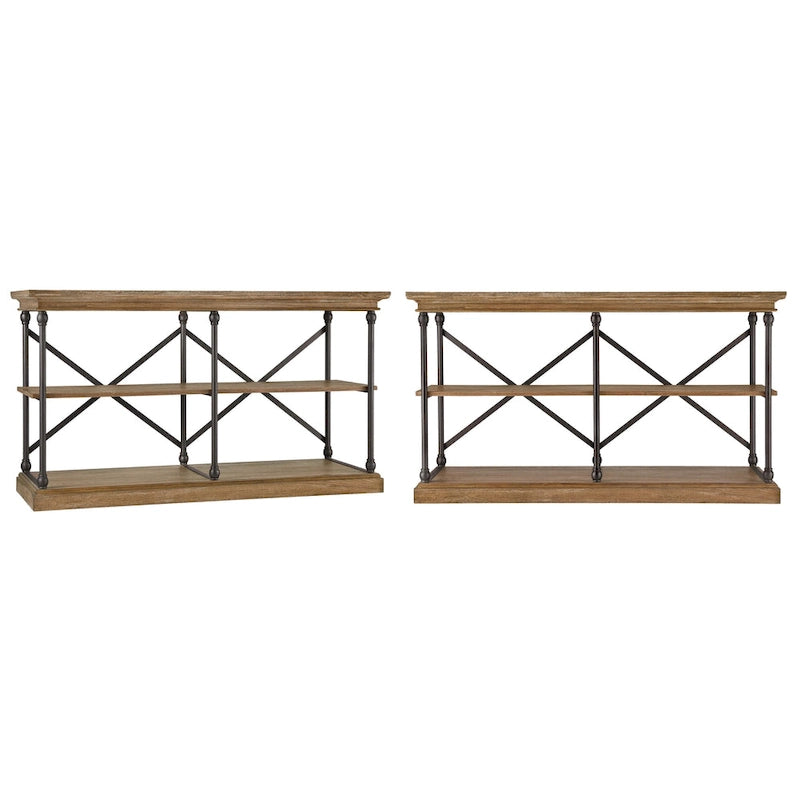 Console d'entrée Dubrovnik Cornice en fer et bois