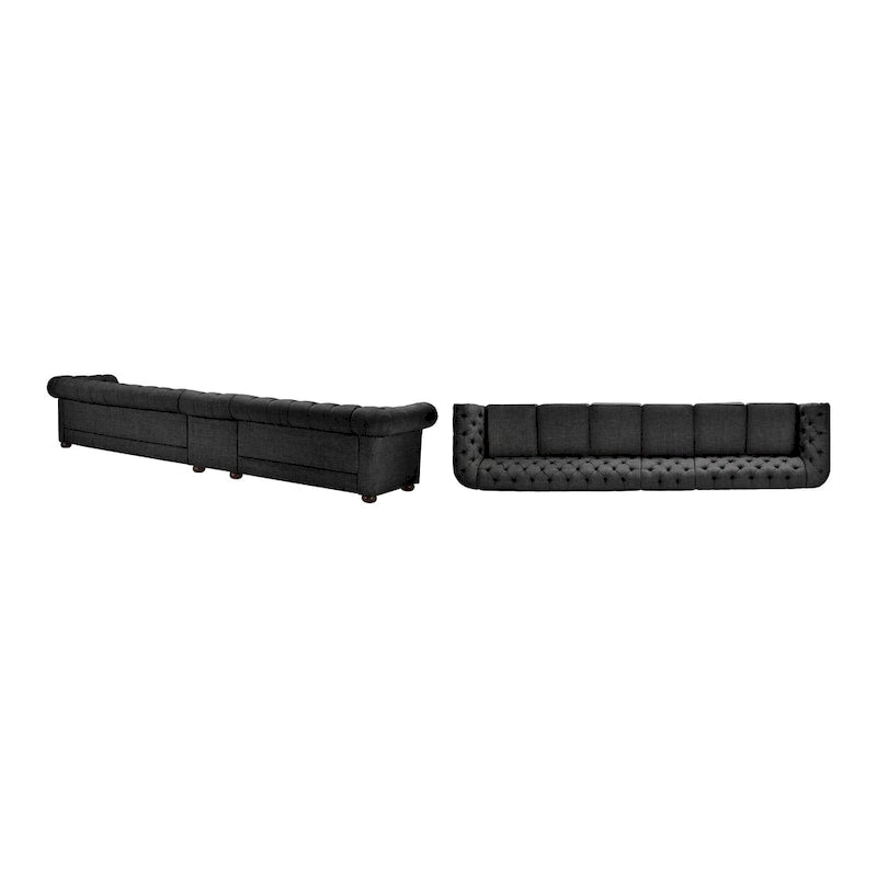 Canapé d'angle Chesterfield 4 places Gdansk