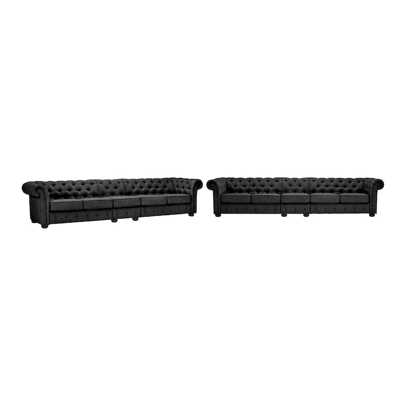 Canapé d'angle Chesterfield 4 places Gdansk