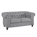 Canapé deux places Emery Chesterfield, Confort luxueux pour salons douillets, Canapé moderne milieu de siècle, Élégance et Sérénité