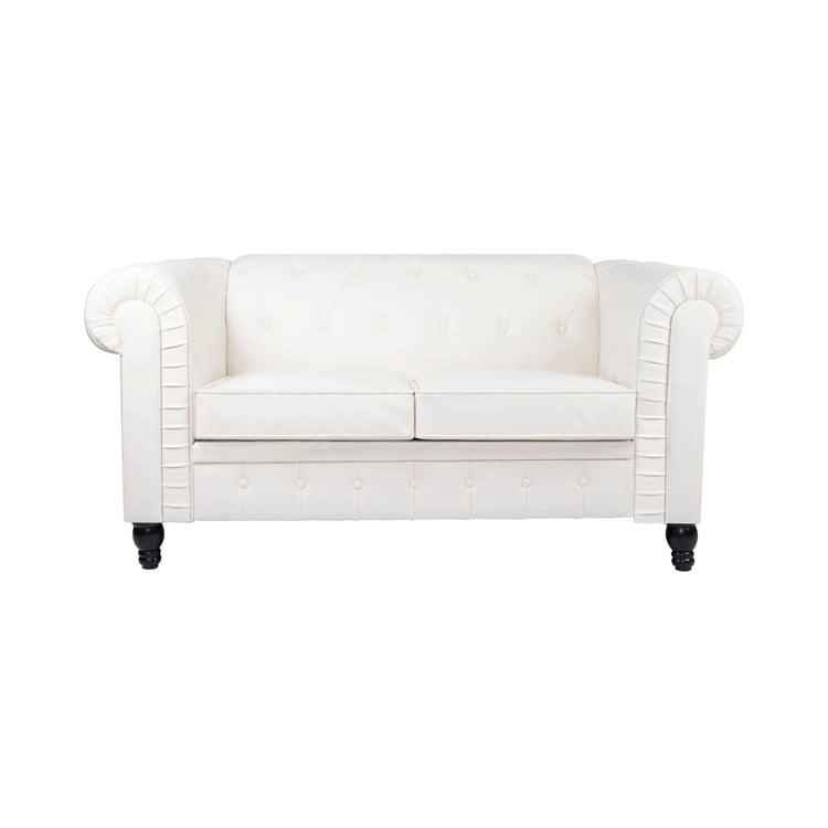 Canapé deux places Emery Chesterfield, Confort luxueux pour salons douillets, Canapé moderne milieu de siècle, Élégance et Sérénité