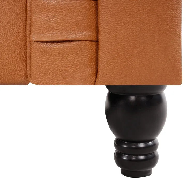 Canapé deux places Emery Chesterfield, Confort luxueux pour salons douillets, Canapé moderne milieu de siècle, Élégance et Sérénité