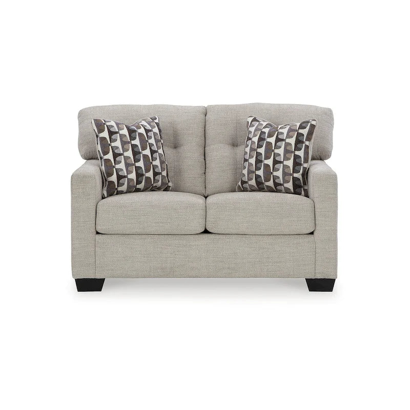 Canapé deux places Signature Design by Ashley Mahoney – 53 L x 38 P x 37 H po