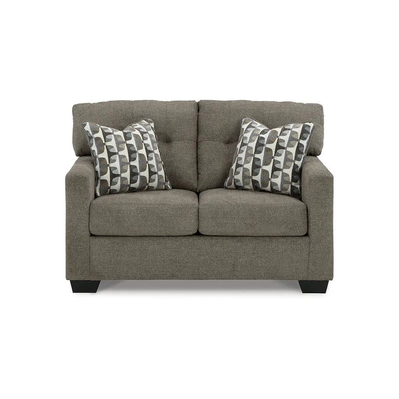Canapé deux places Signature Design by Ashley Mahoney – 53 L x 38 P x 37 H po