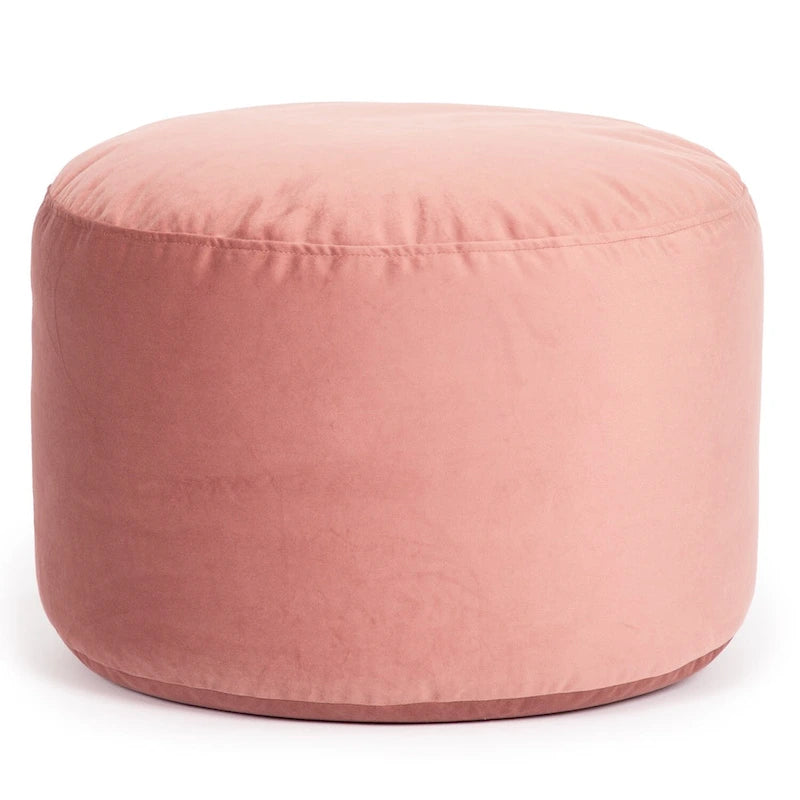 Pouf d'intérieur velouté Belgique par Gouchee Home