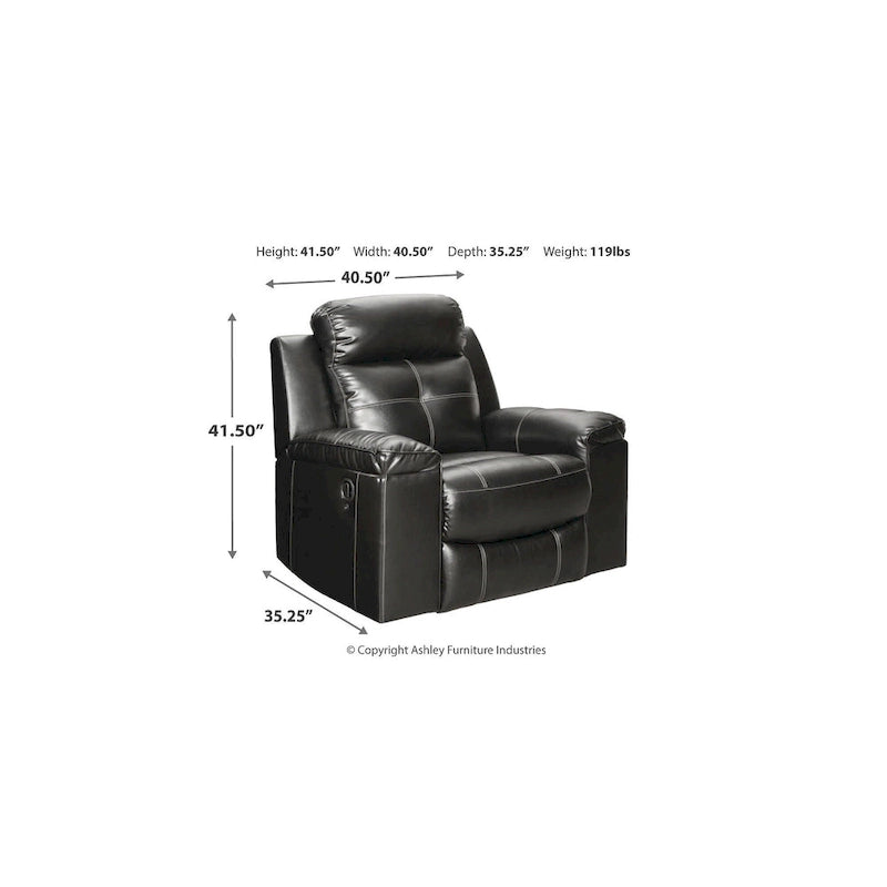 Fauteuil inclinable contemporain pivotant et coulissant Riptyme, coloris Quarry