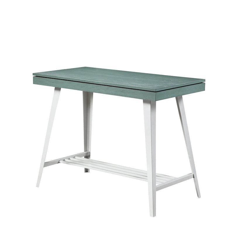 Ensemble table de bar et 2 tabourets Kaylen Modern de Furniture of America, avec piètement en acier