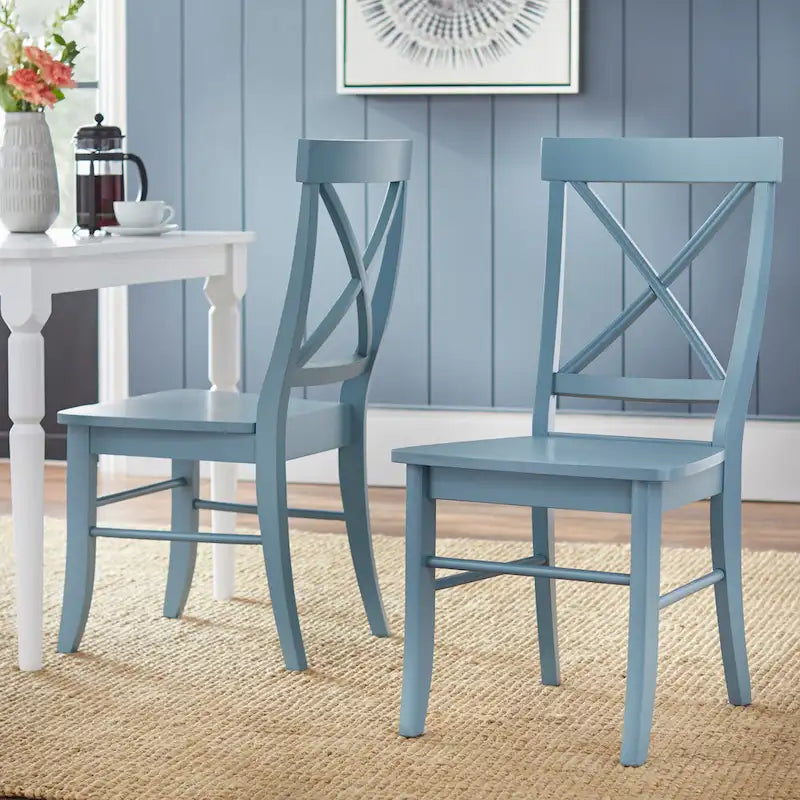 Ensemble de salle à manger Albury Cross Back 5 pièces Simple Living