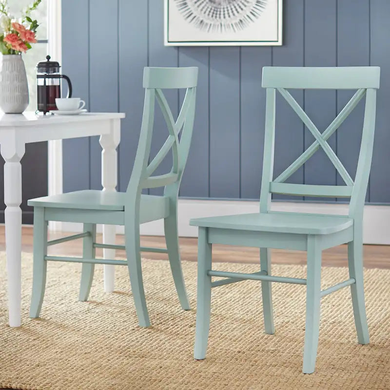Ensemble de salle à manger Albury Cross Back 5 pièces Simple Living
