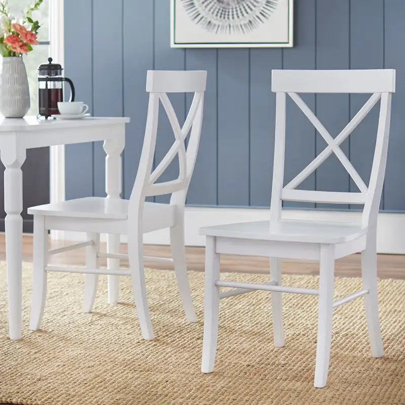 Ensemble de salle à manger Albury Cross Back 5 pièces Simple Living