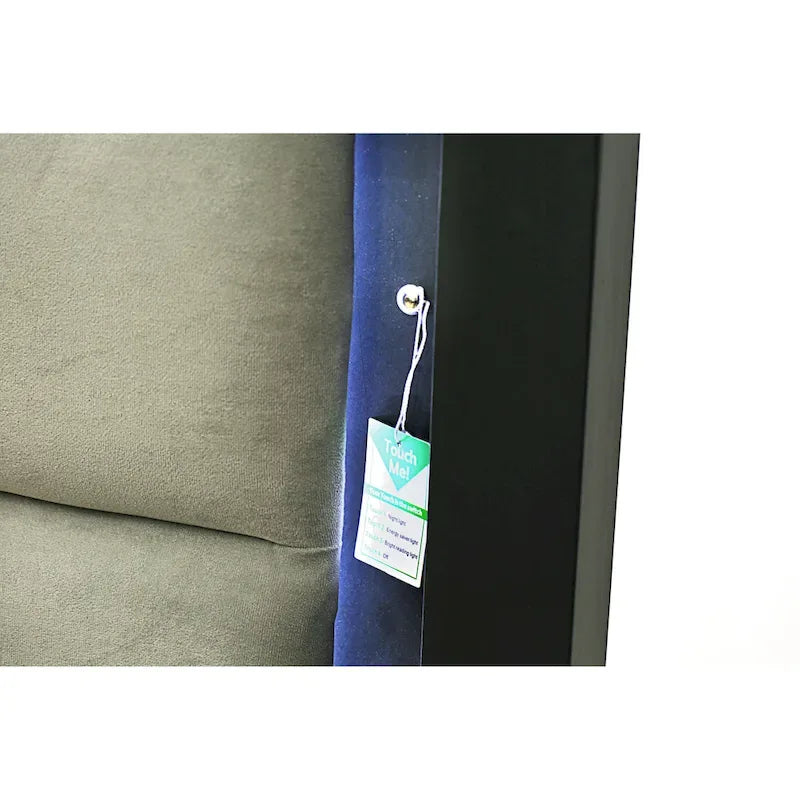 East West Furniture - Ensemble de chambre à coucher Denali Queen Size avec tête de lit rembourrée (Option de pièces)