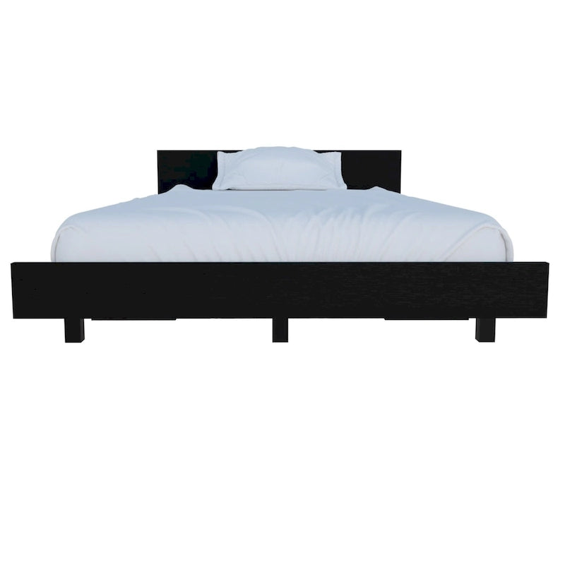 Lit double TUHOME Kaia avec tête de lit