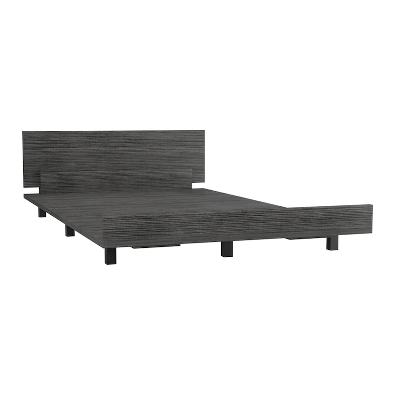 Lit double TUHOME Kaia avec tête de lit