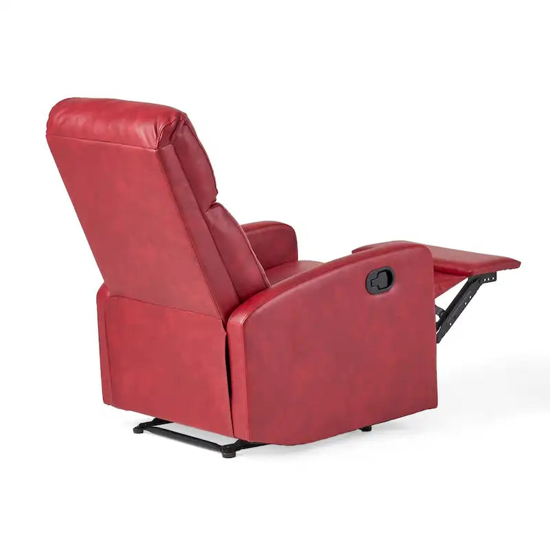 Fauteuil Club inclinable en similicuir Samedi par Christopher Knight Home