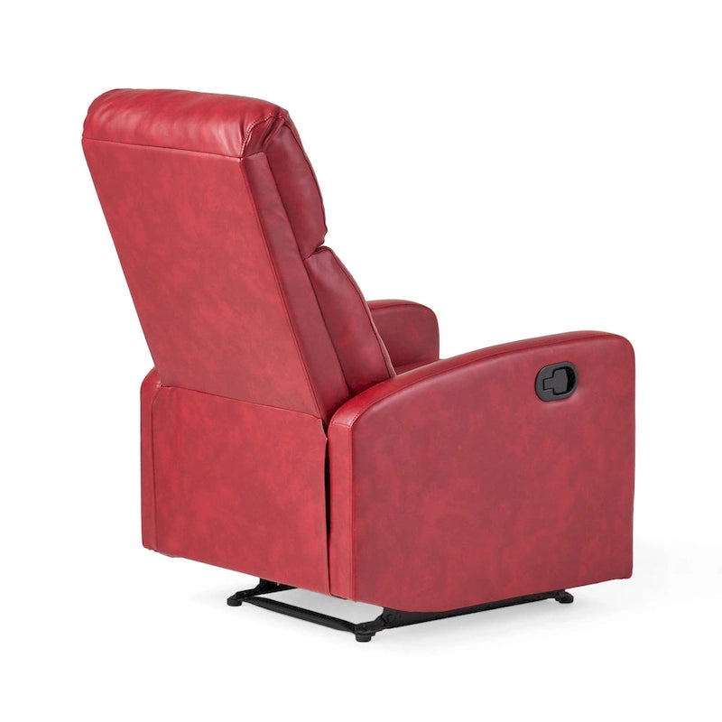 Fauteuil Club inclinable en similicuir Samedi par Christopher Knight Home