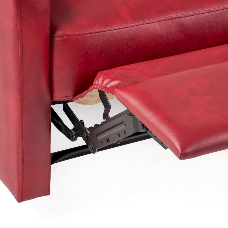 Fauteuil Club inclinable en similicuir Samedi par Christopher Knight Home