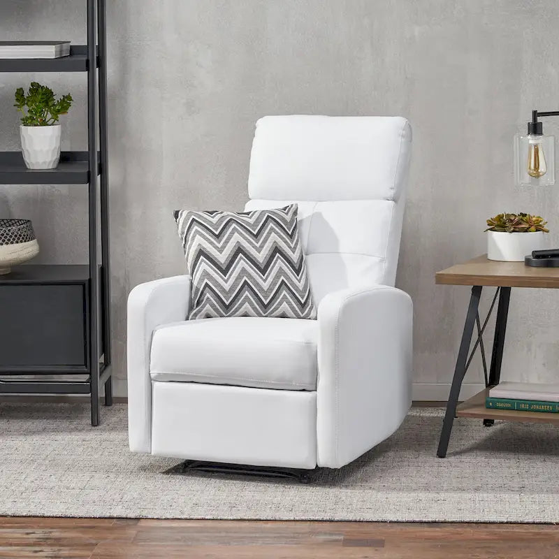 Fauteuil Club inclinable en similicuir Samedi par Christopher Knight Home