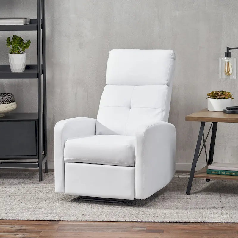 Fauteuil Club inclinable en similicuir Samedi par Christopher Knight Home