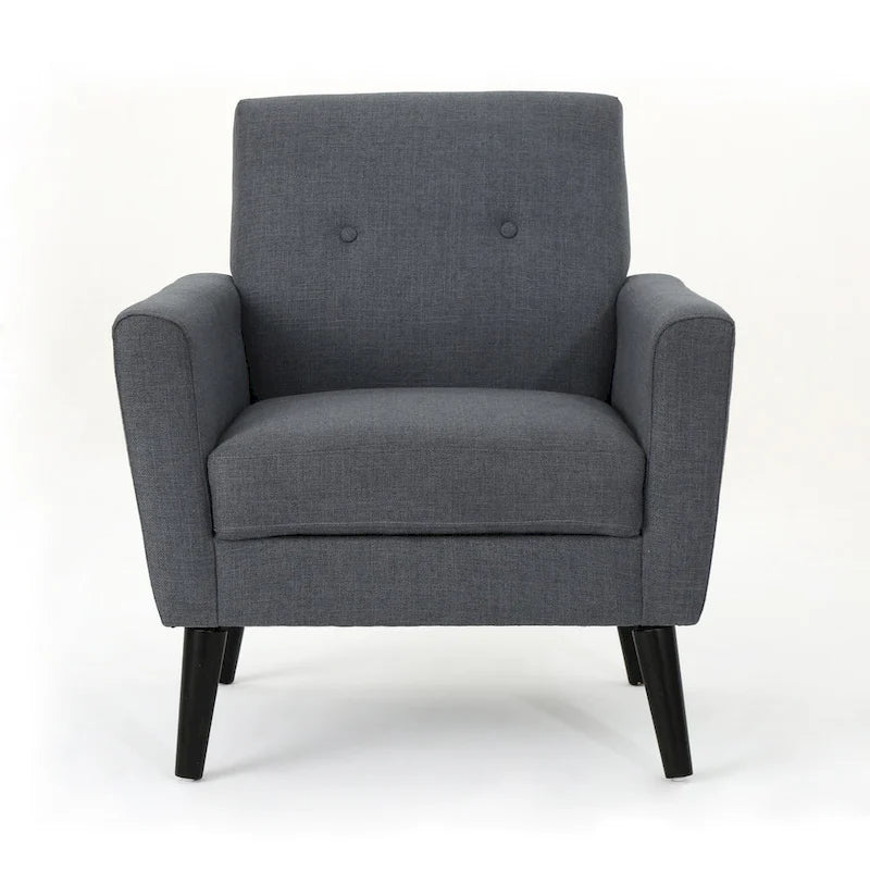 Fauteuil Club en Tissu Sienna Mid-century par Christopher Knight Home