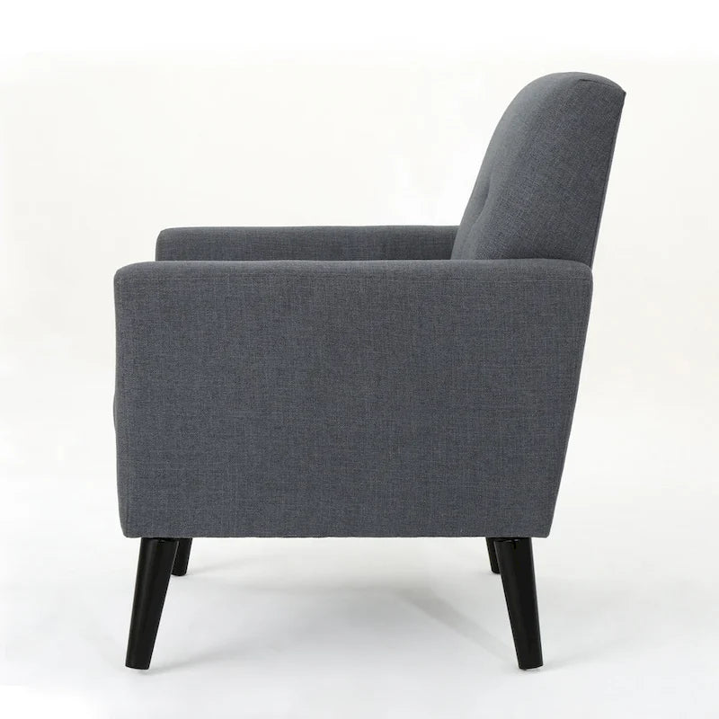 Fauteuil Club en Tissu Sienna Mid-century par Christopher Knight Home