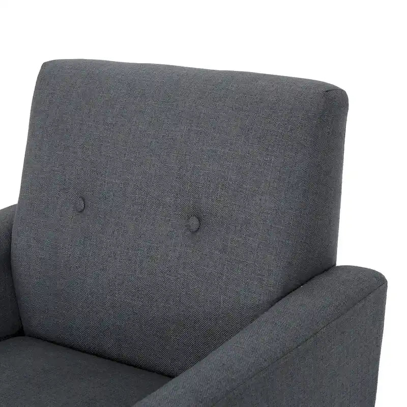 Fauteuil Club en Tissu Sienna Mid-century par Christopher Knight Home