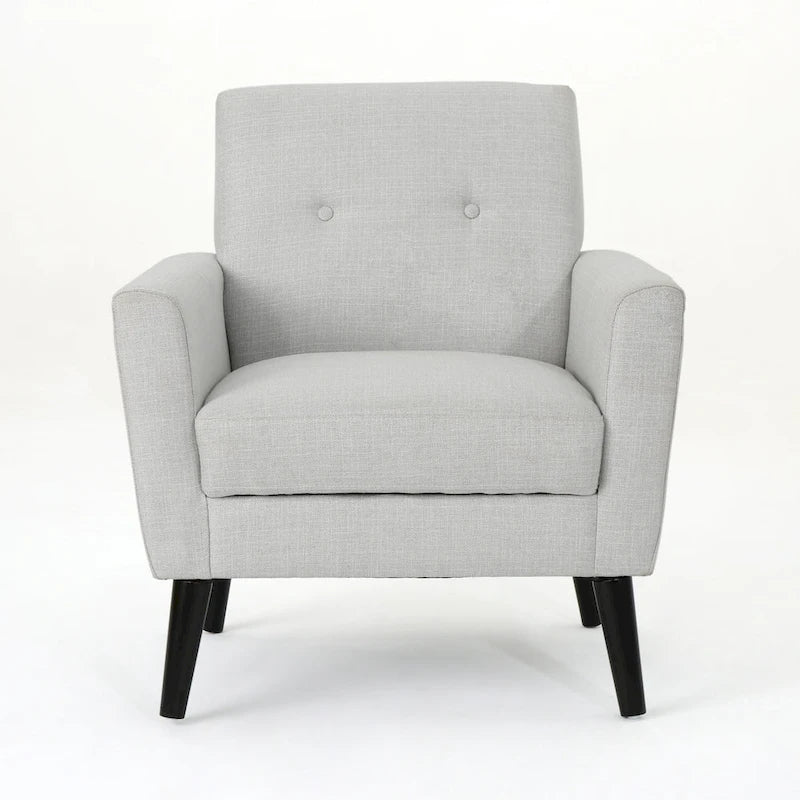 Fauteuil Club en Tissu Sienna Mid-century par Christopher Knight Home