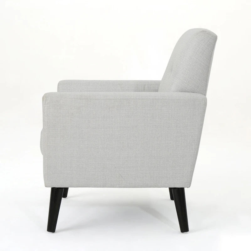 Fauteuil Club en Tissu Sienna Mid-century par Christopher Knight Home