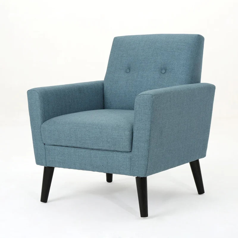 Fauteuil Club en Tissu Sienna Mid-century par Christopher Knight Home