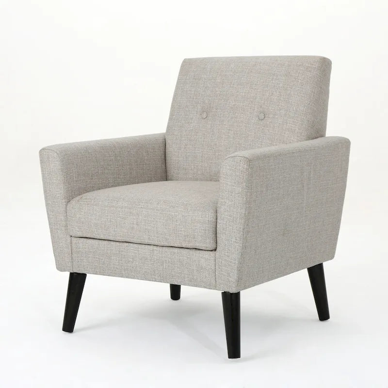 Fauteuil Club en Tissu Sienna Mid-century par Christopher Knight Home