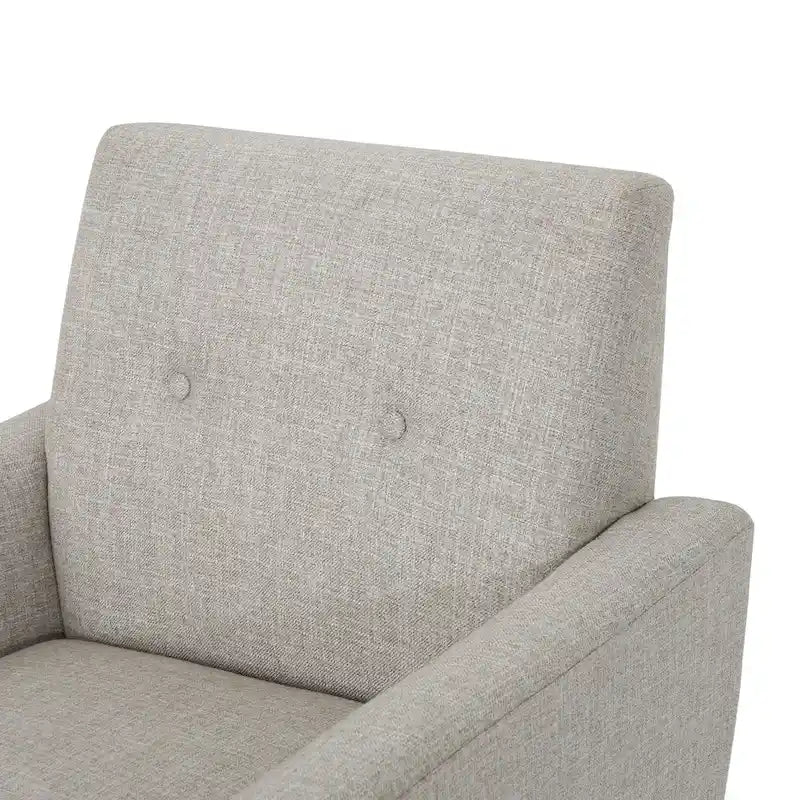 Fauteuil Club en Tissu Sienna Mid-century par Christopher Knight Home