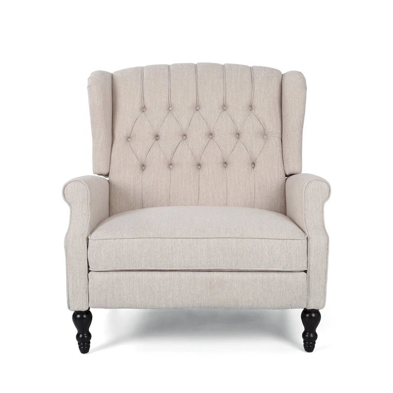Fauteuil inclinable surdimensionné en tissu touffeté Apaloosa par Christopher Knight Home