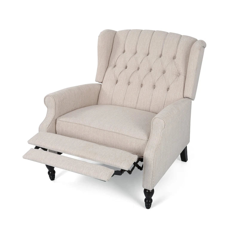 Fauteuil inclinable surdimensionné en tissu touffeté Apaloosa par Christopher Knight Home