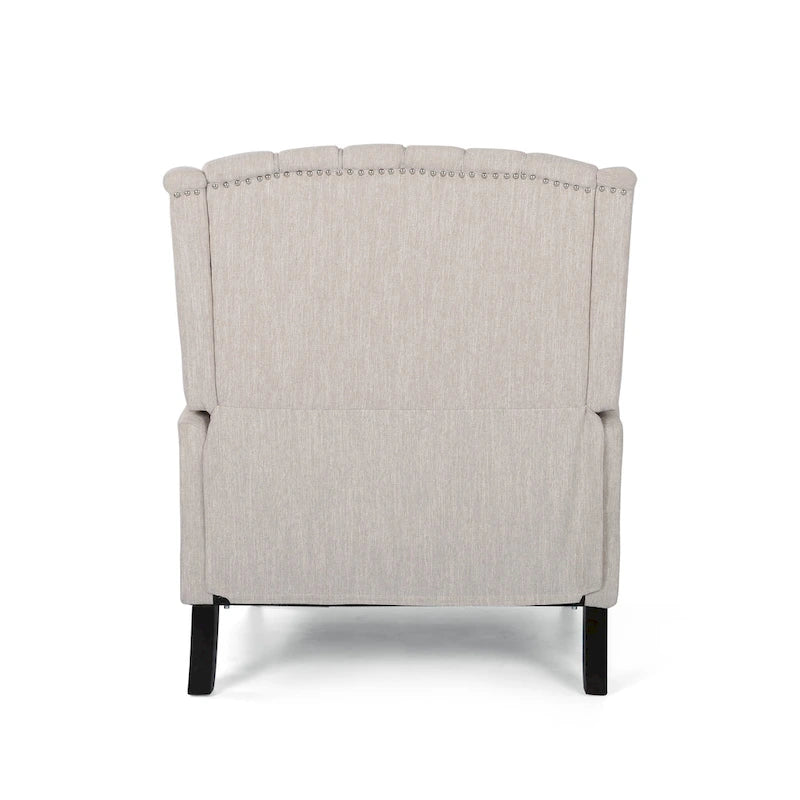 Fauteuil inclinable surdimensionné en tissu touffeté Apaloosa par Christopher Knight Home