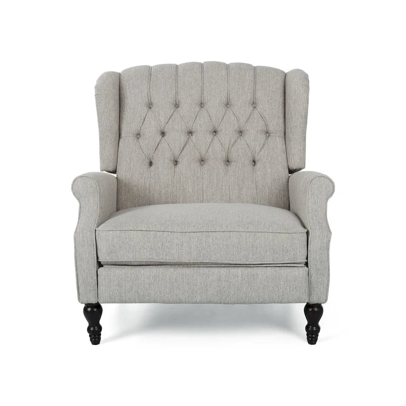 Fauteuil inclinable surdimensionné en tissu touffeté Apaloosa par Christopher Knight Home