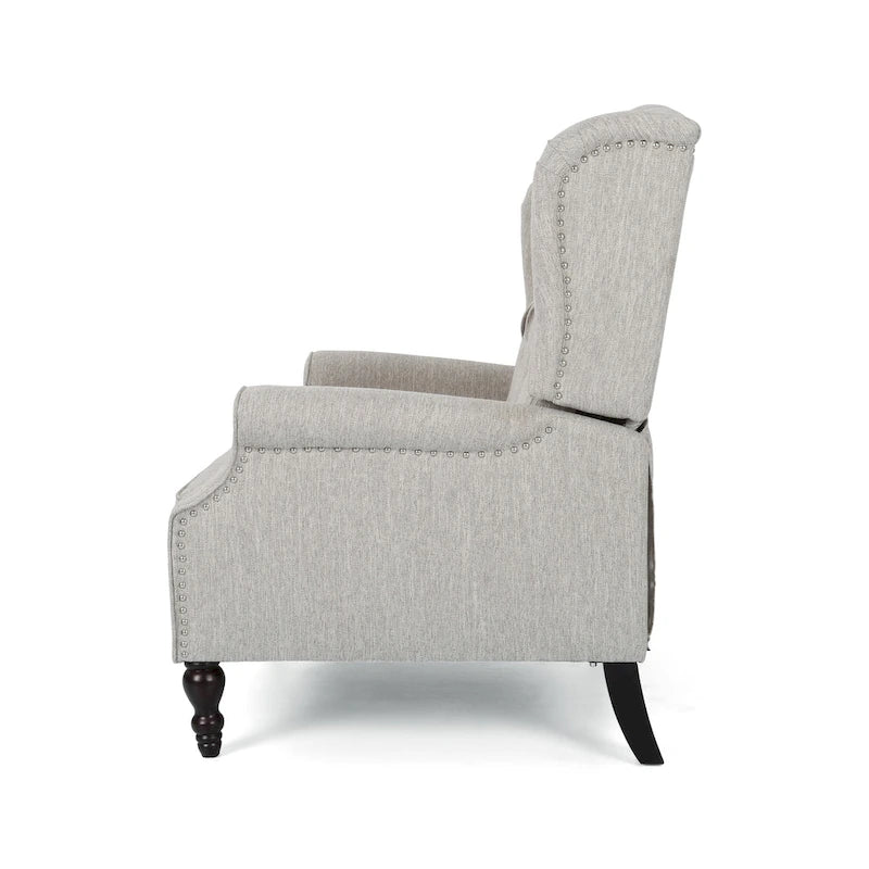 Fauteuil inclinable surdimensionné en tissu touffeté Apaloosa par Christopher Knight Home