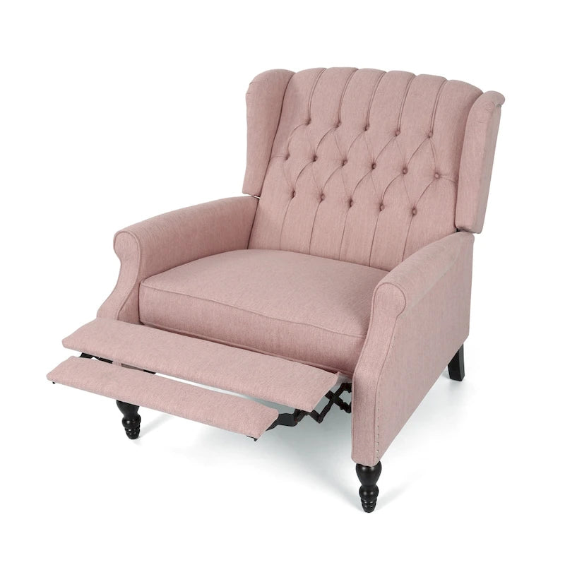 Fauteuil inclinable surdimensionné en tissu touffeté Apaloosa par Christopher Knight Home