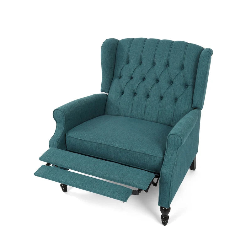Fauteuil inclinable surdimensionné en tissu touffeté Apaloosa par Christopher Knight Home