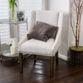 Chaise de salle à manger rembourrée contemporaine James par Christopher Knight Home