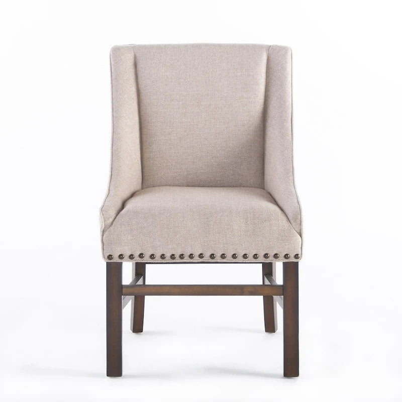 Chaise de salle à manger rembourrée contemporaine James par Christopher Knight Home