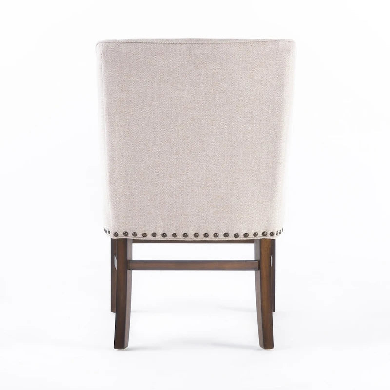 Chaise de salle à manger rembourrée contemporaine James par Christopher Knight Home