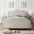 Lit capitonné Queen Size Virgil par Christopher Knight Home