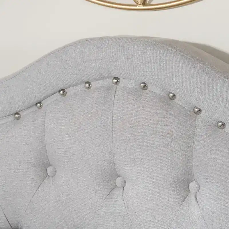 Lit capitonné Queen Size Virgil par Christopher Knight Home