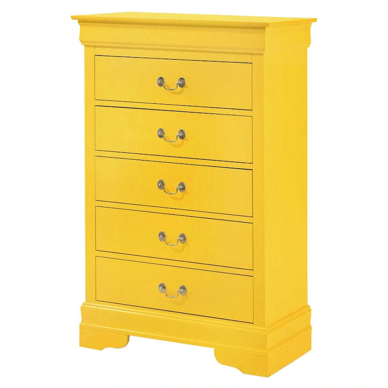 Commode de chambre Louis Philippe à 5 tiroirs