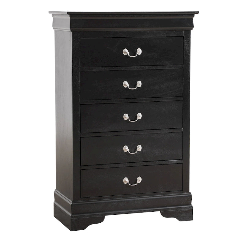 Commode de chambre Louis Philippe à 5 tiroirs