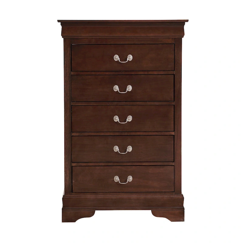 Commode de chambre Louis Philippe à 5 tiroirs