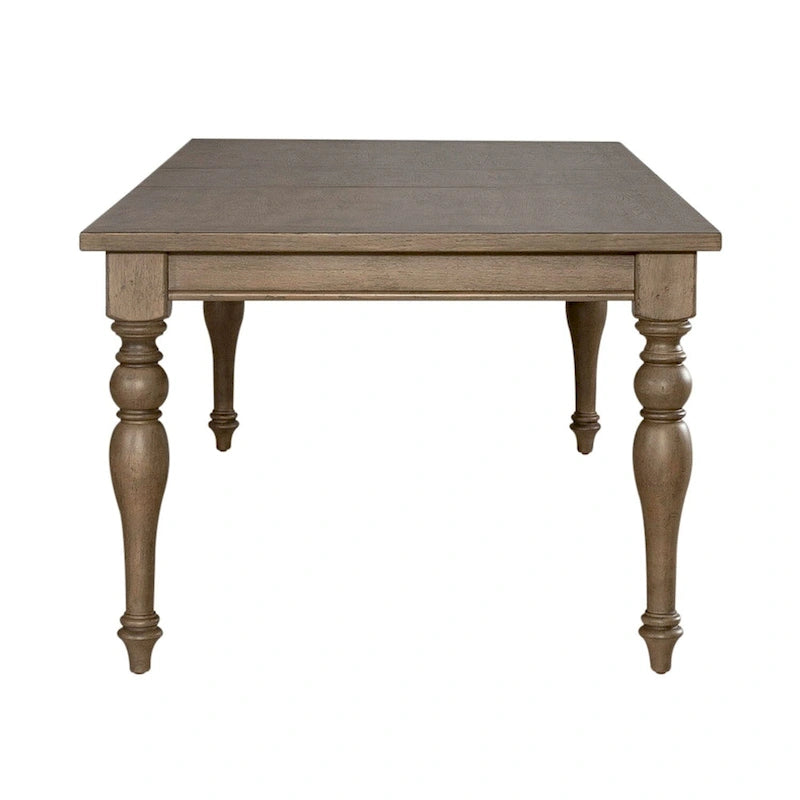 Table rectangulaire à pieds Americana Farmhouse Dusty Taupe