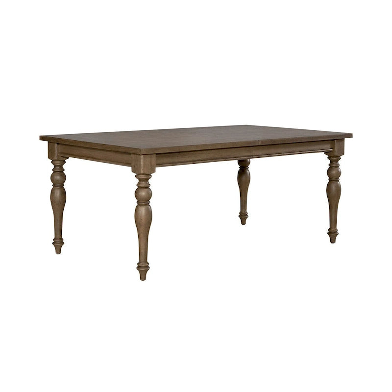Table rectangulaire à pieds Americana Farmhouse Dusty Taupe