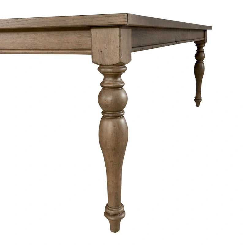 Table rectangulaire à pieds Americana Farmhouse Dusty Taupe